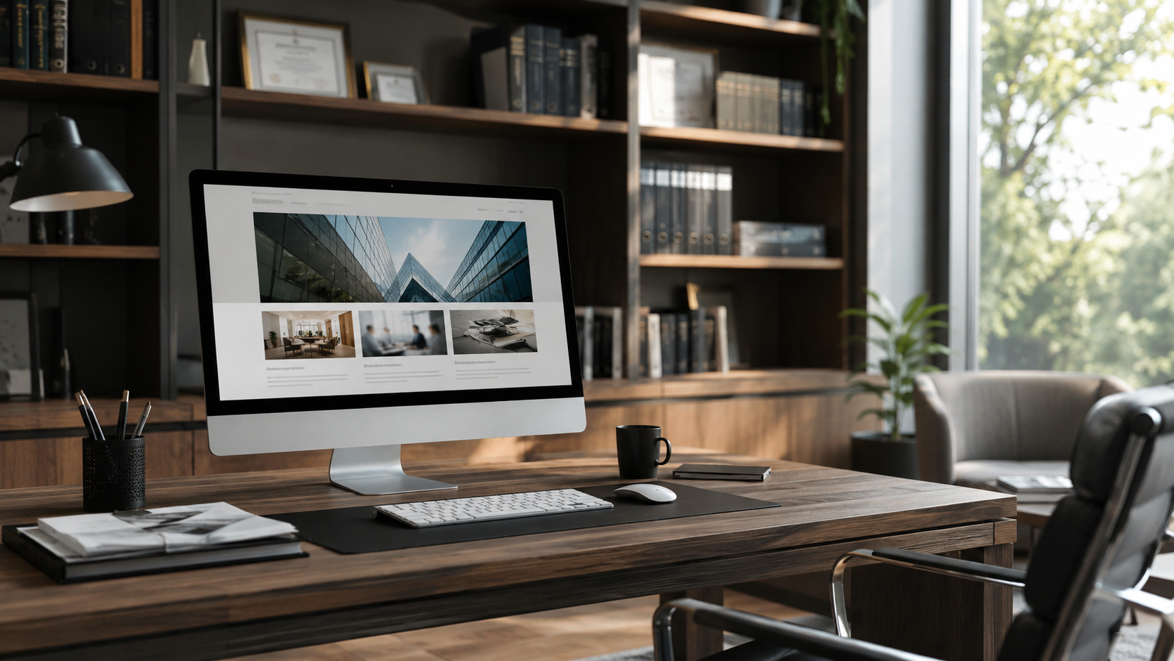 Web design for professional services like accountants, financial planners, and title companies