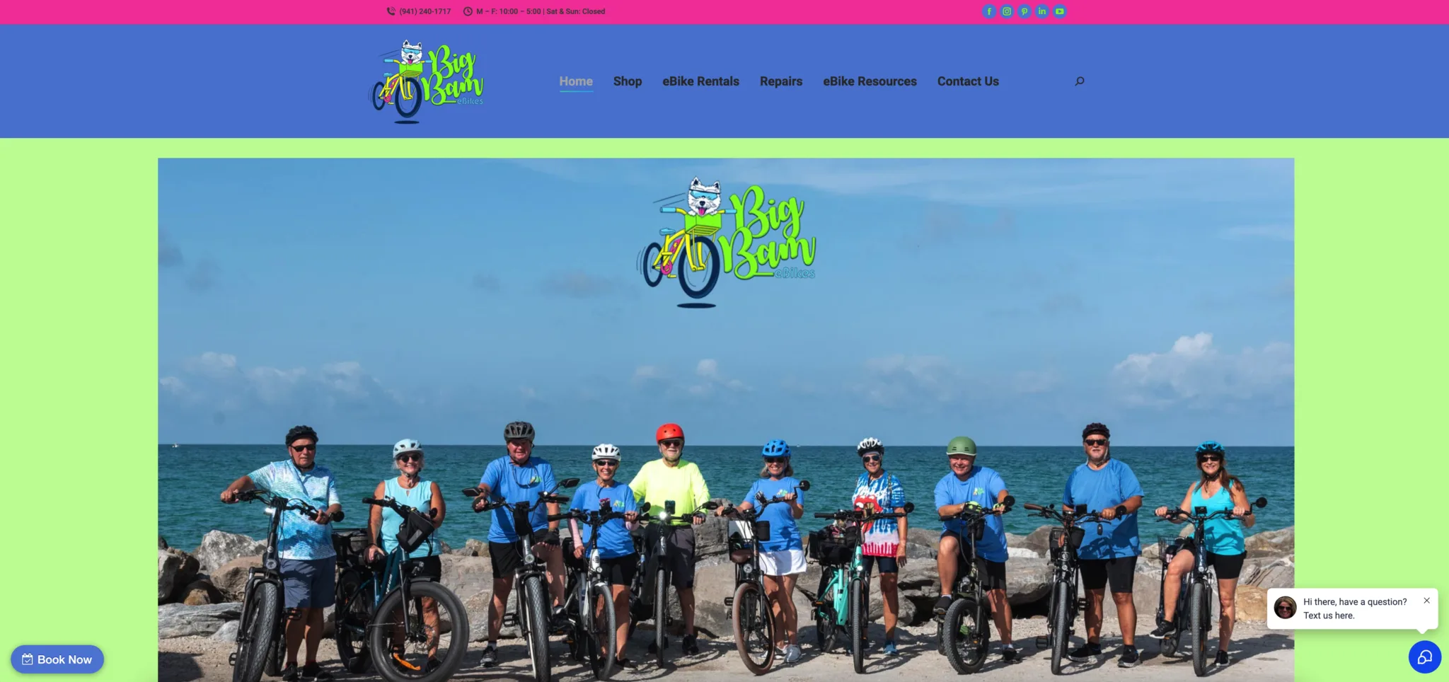 Big Bam eBikes automation dashboard
