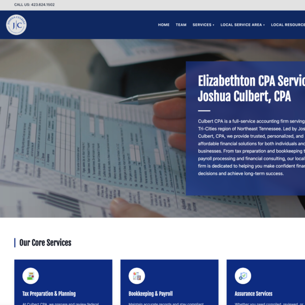 Culbert CPA — 1-FIND SERVICES client case study