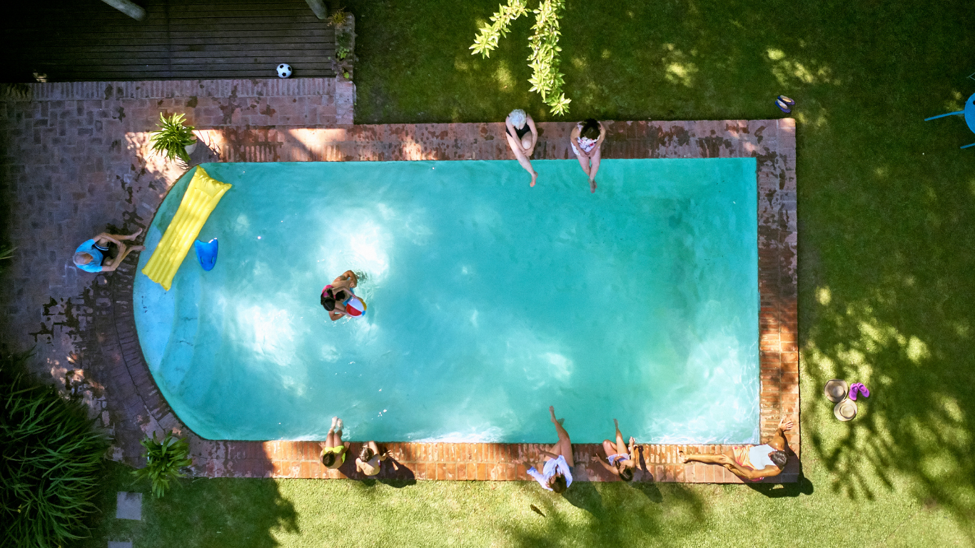 Backyard Pool Party