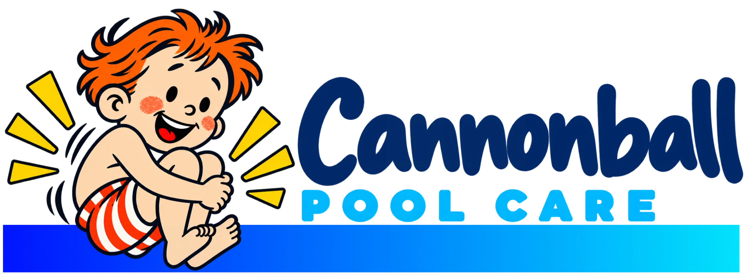 Cannonball Pool Care Logo