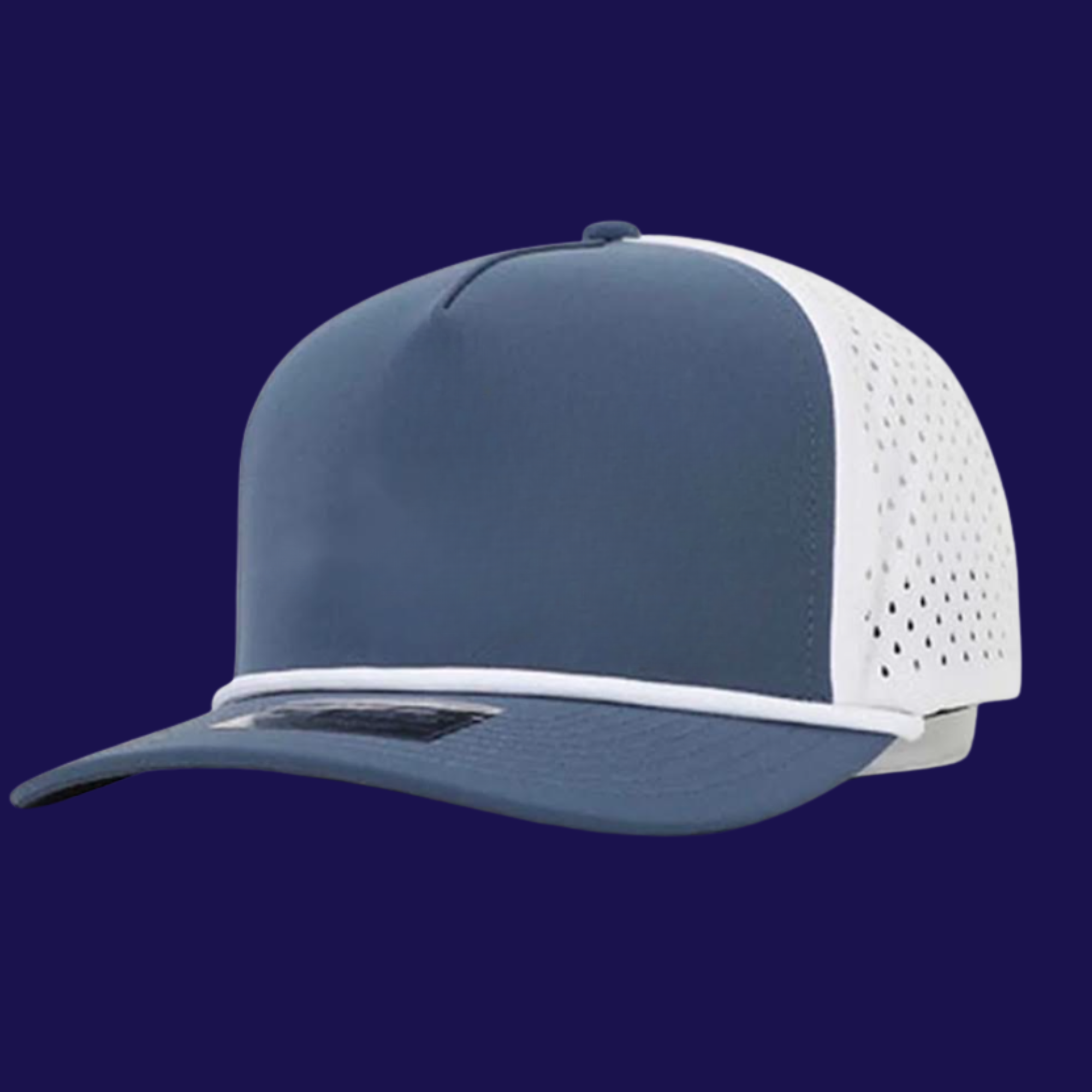 AeroTech Laser-Perforated Rope Chassis — Slate Blue custom design