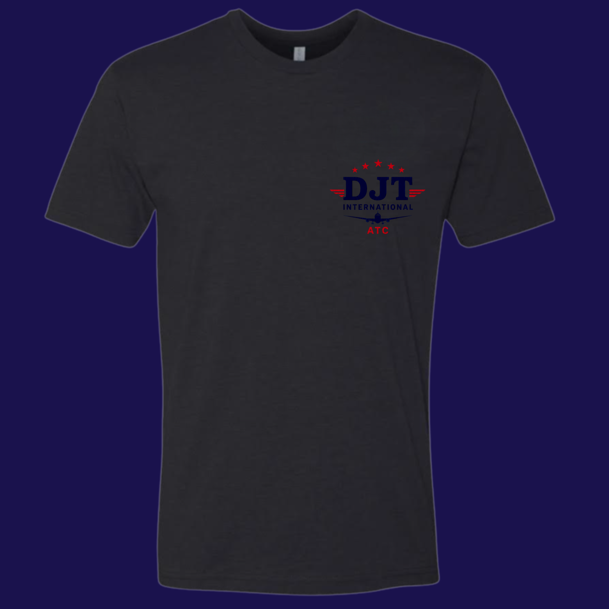 DJT International Left-Chest Crest Tee custom design
