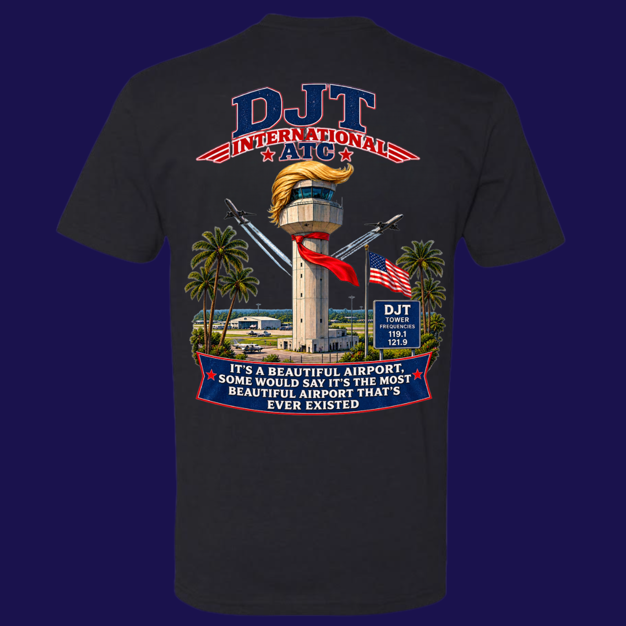 DJT International 'Most Beautiful Airport' Edition custom design