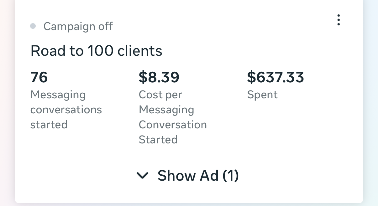 Messaging Campaign · Real Screenshot