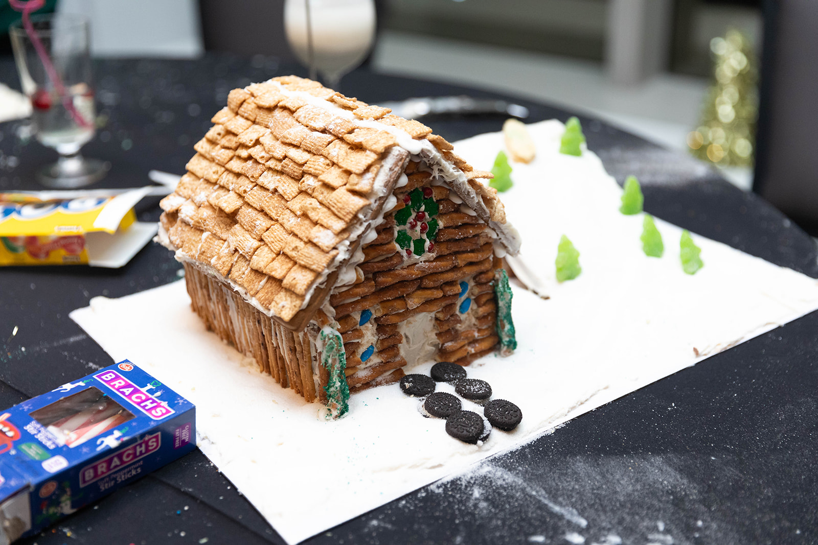 Log Cabin Pretzel Architecture
