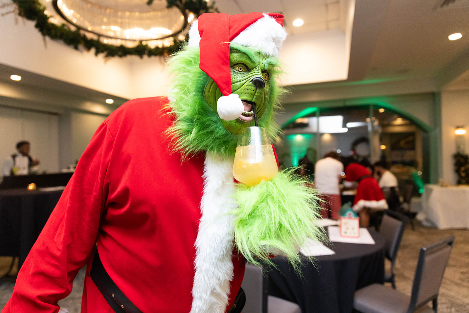 The Grinch Stopped By the Bar