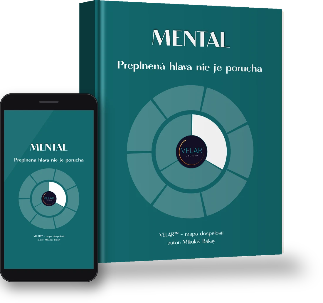 Obálka e-booku VELAR – MENTAL: Preplnená hlava nie je porucha