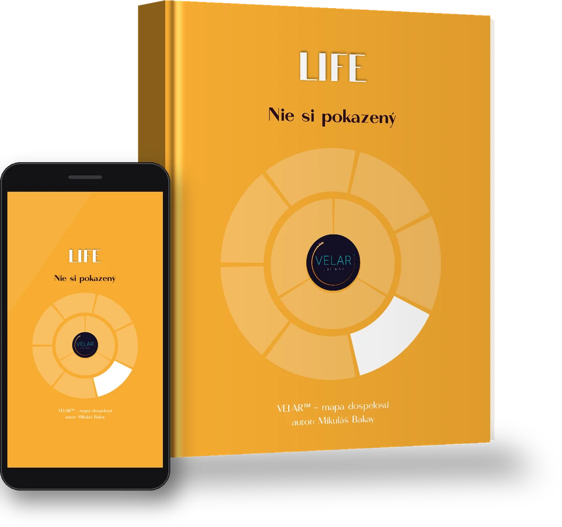 Obálka e-booku VELAR – LIFE: Nie si pokazený