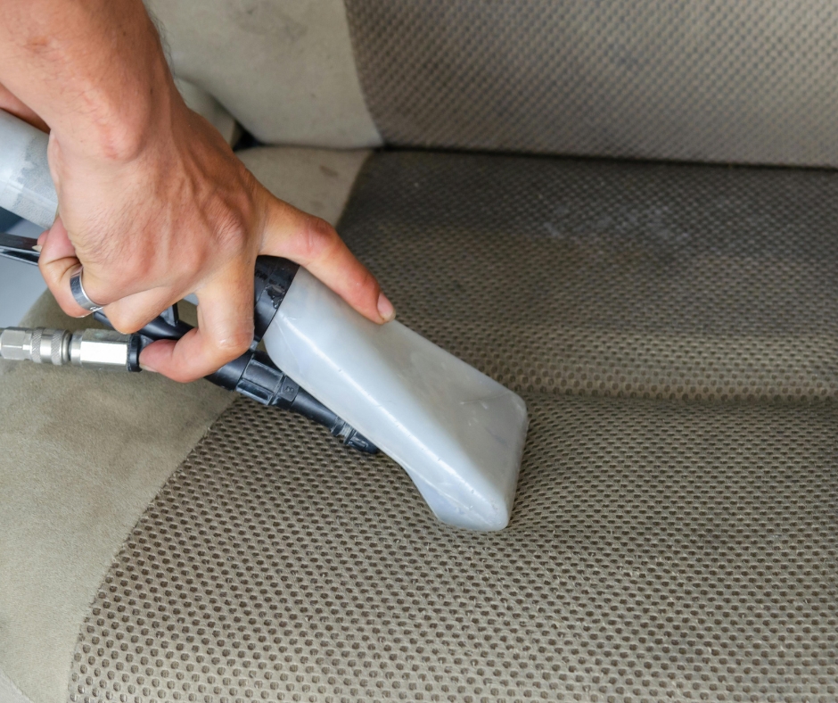 Upholstery extraction and fabric cleaning