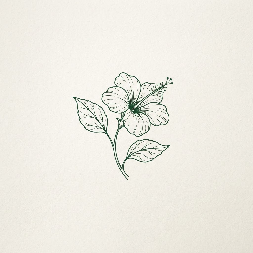 Annie Organics botanical emblem