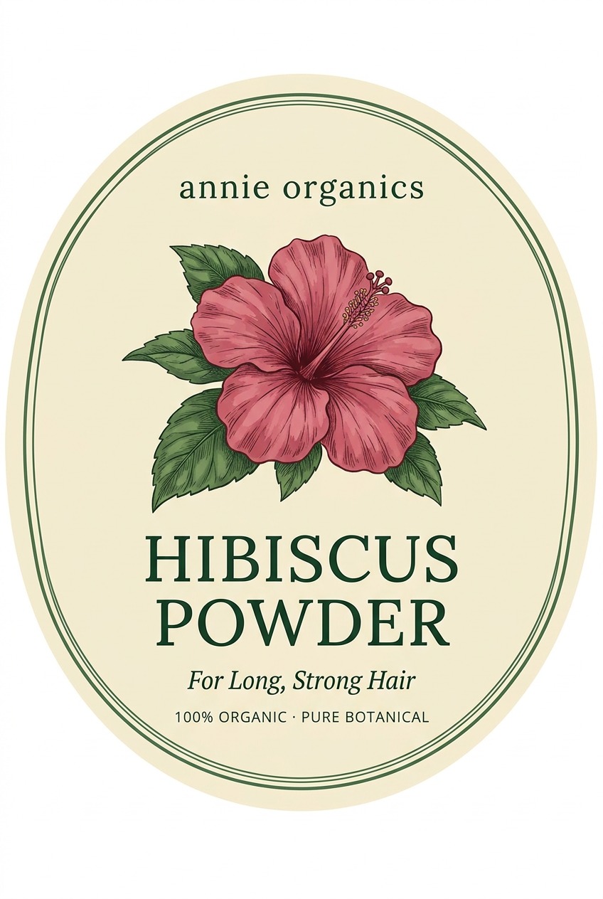Hibiscus Powder — official Annie Organics label