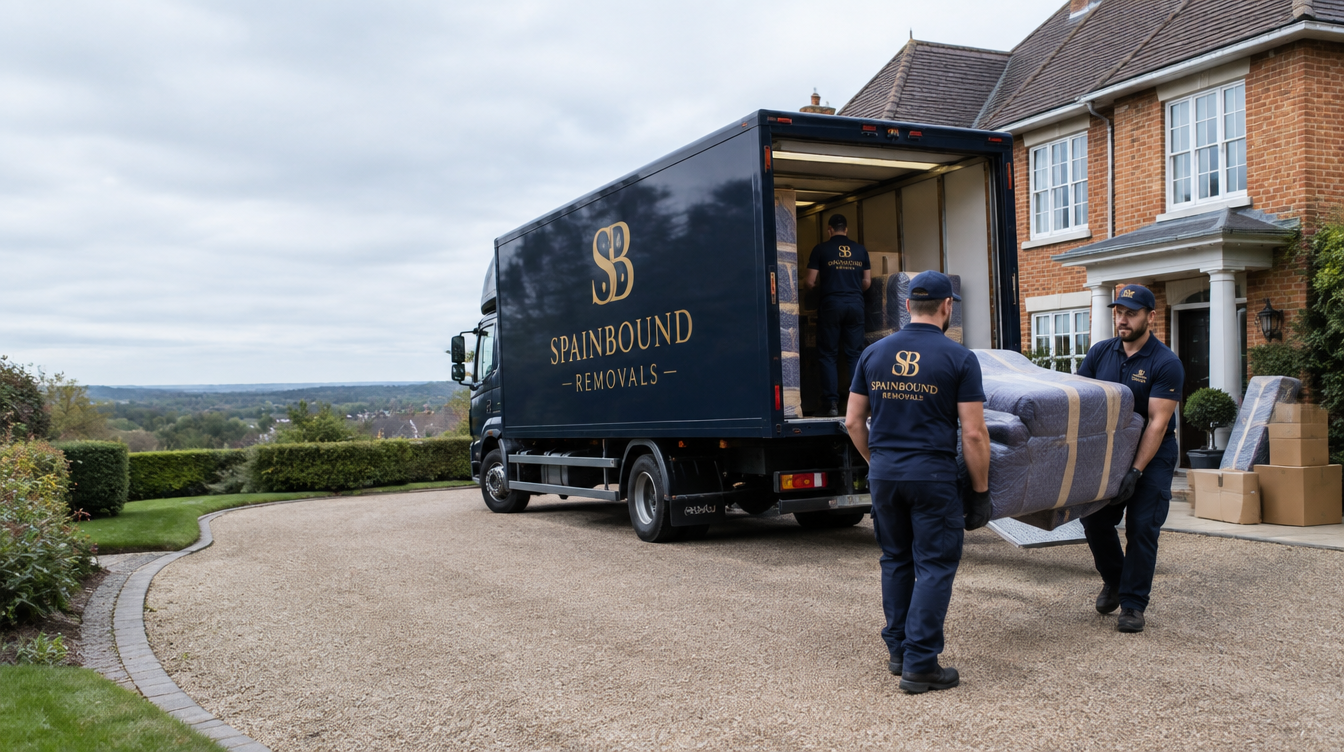 Spainbound UK → Spain removals
