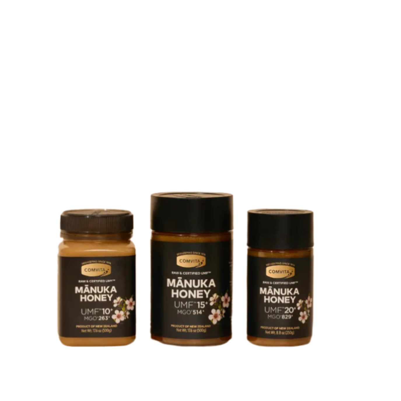 Comvita UMF Mānuka Honey Range — 10+, 15+, 20+