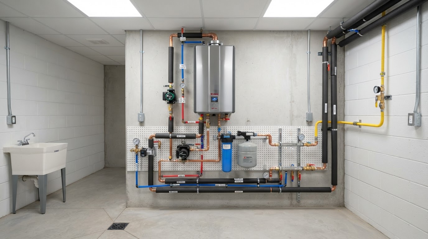 Installation d'équipements & tuyauterie
