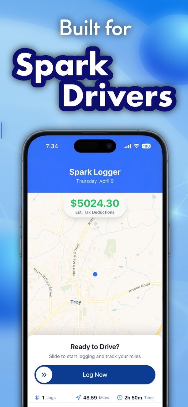 Spark Logger app screenshot 1
