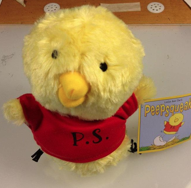 Peepsqueak Plush Toy — original art by Leslie Ann Clark