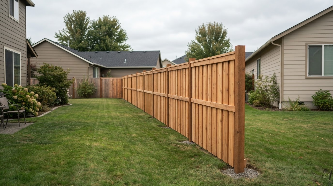 Good Neighbor cedar fencing in Lake Stevens WA