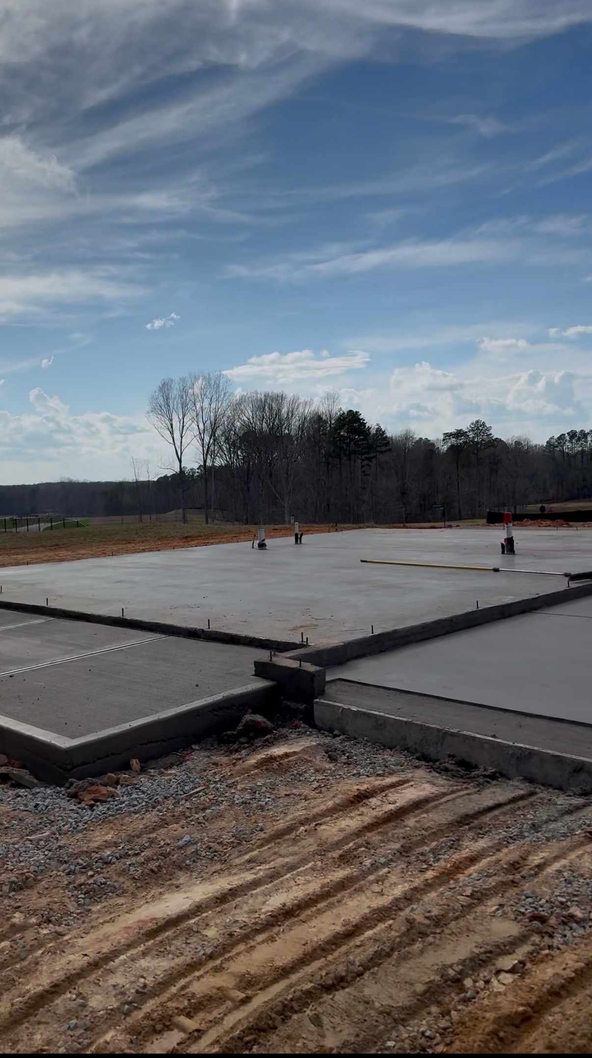 Commercial-Grade Concrete Slab Pour