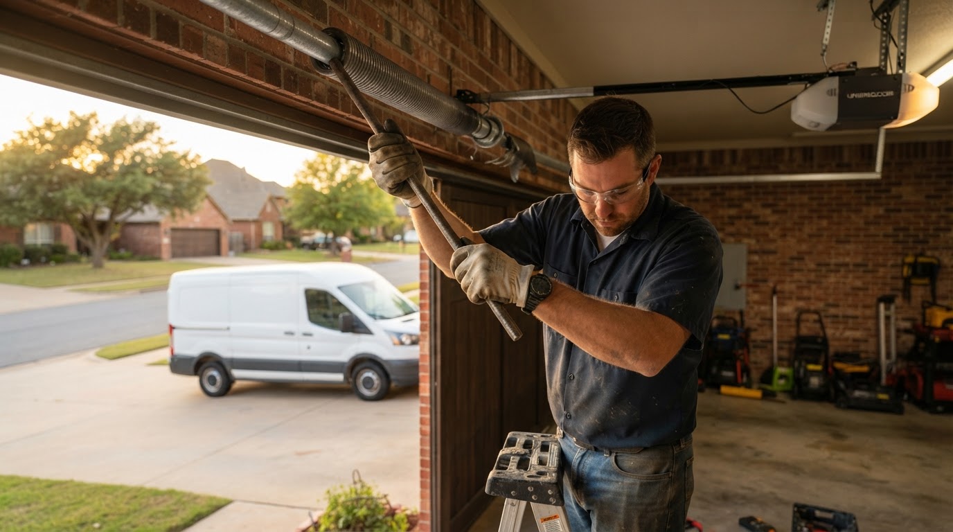 Broken Spring Replacement in Tulsa Oklahoma