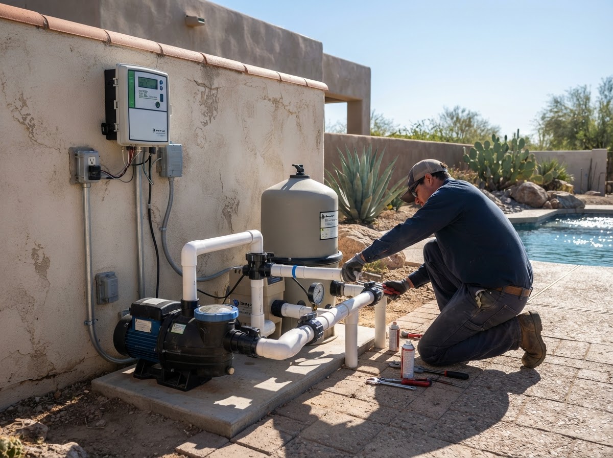 Pool Repairs & Equipment Swaps