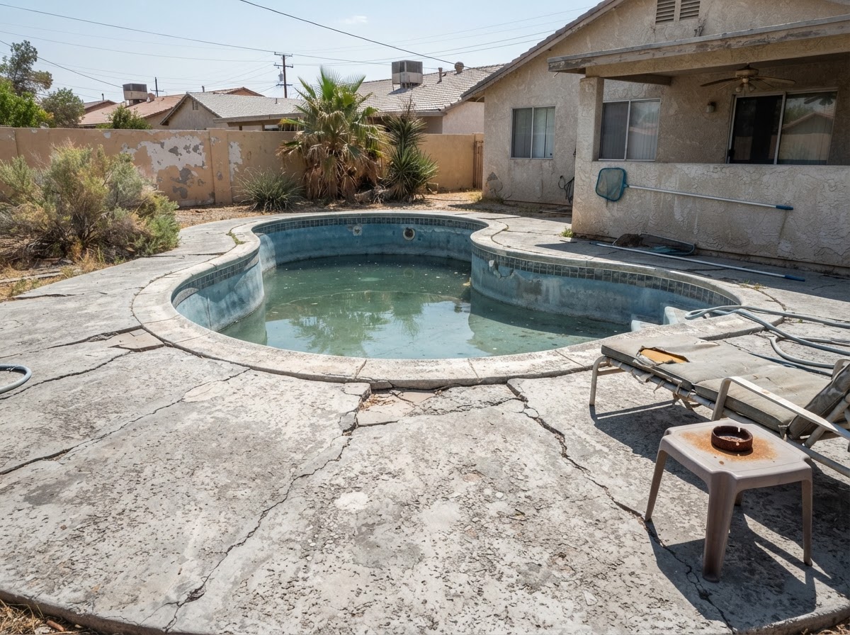Pool Deck · The Lakes — before