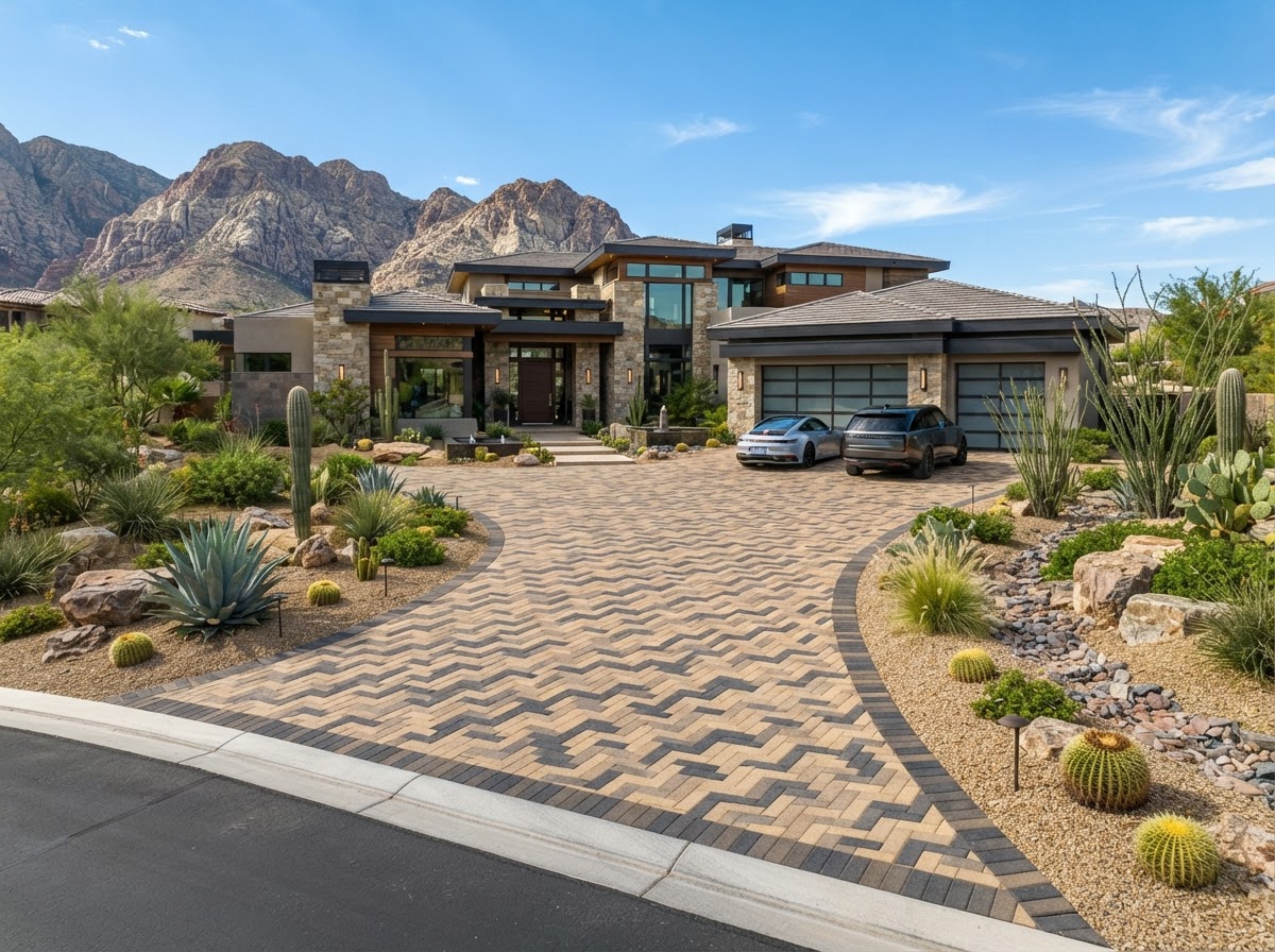 Driveway · Summerlin — after