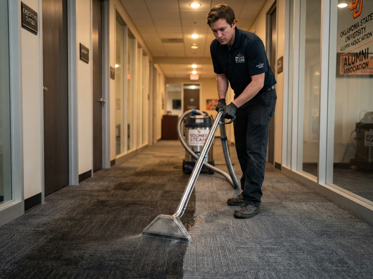 Commercial Carpet Cleaning in Fort Gibson OK