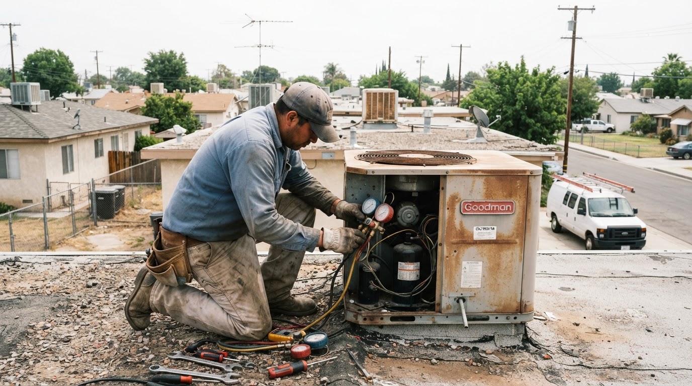 HVAC repair and installation service in Oildale, CA — Kern County, California