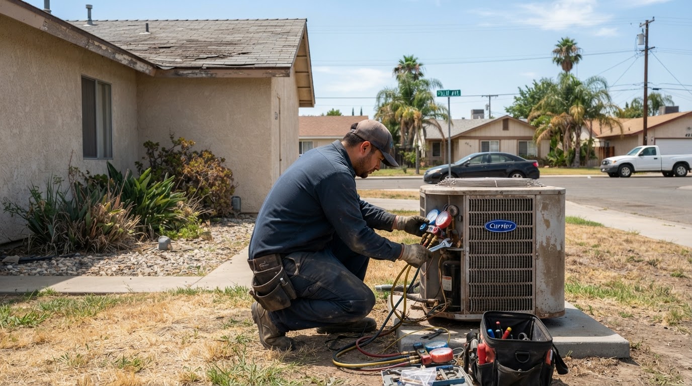 HVAC repair and installation service in McFarland, CA — Kern County, California