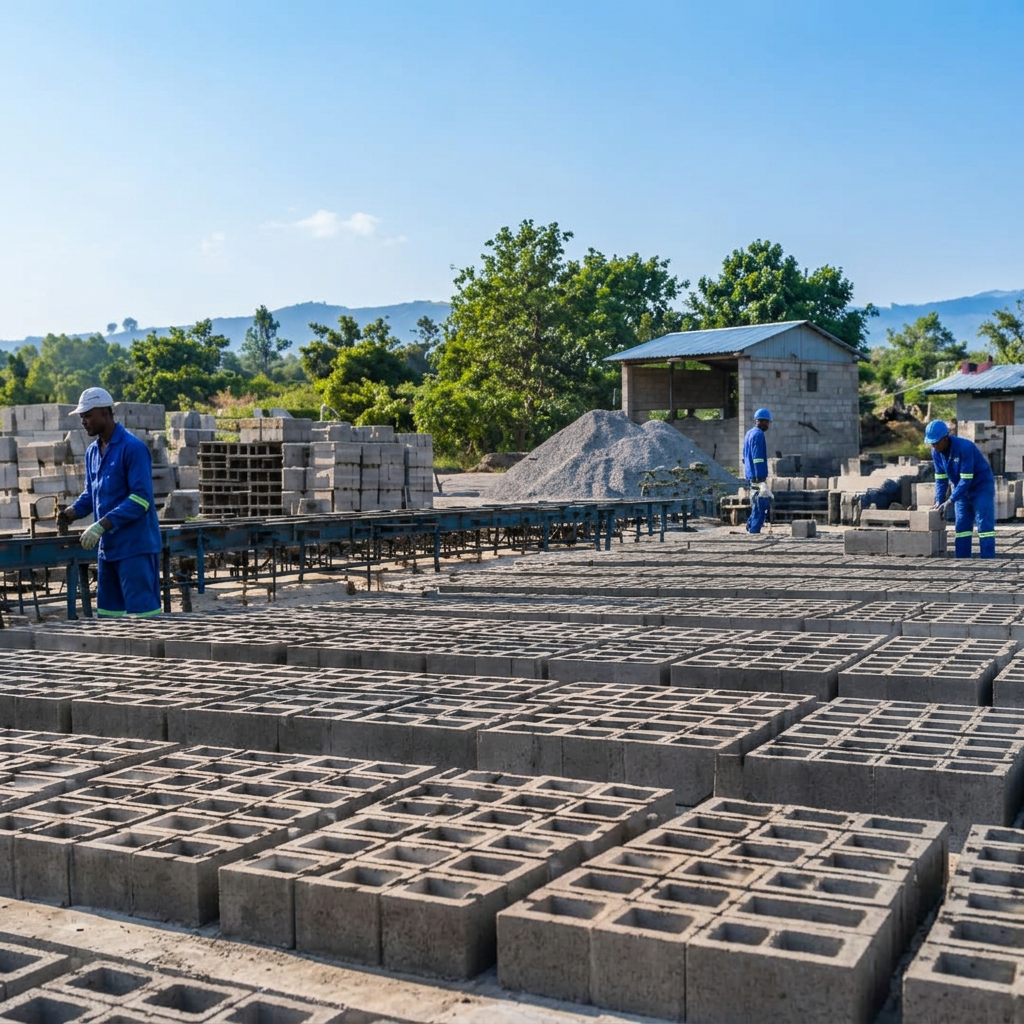 Siteki Pre-Cast manufacturing facility