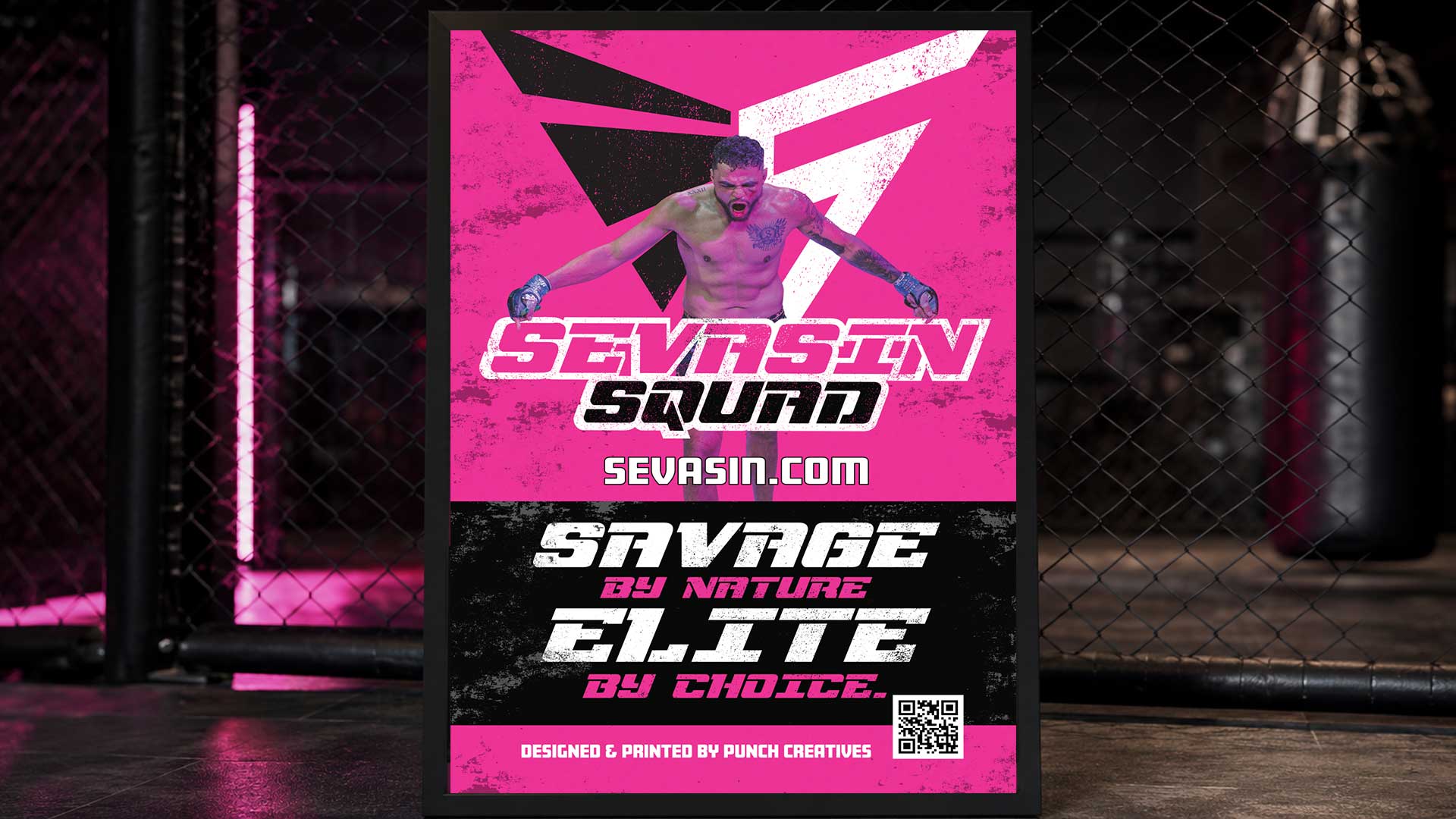Savage by Nature, Elite by Choice - Miguel Sevasin poster