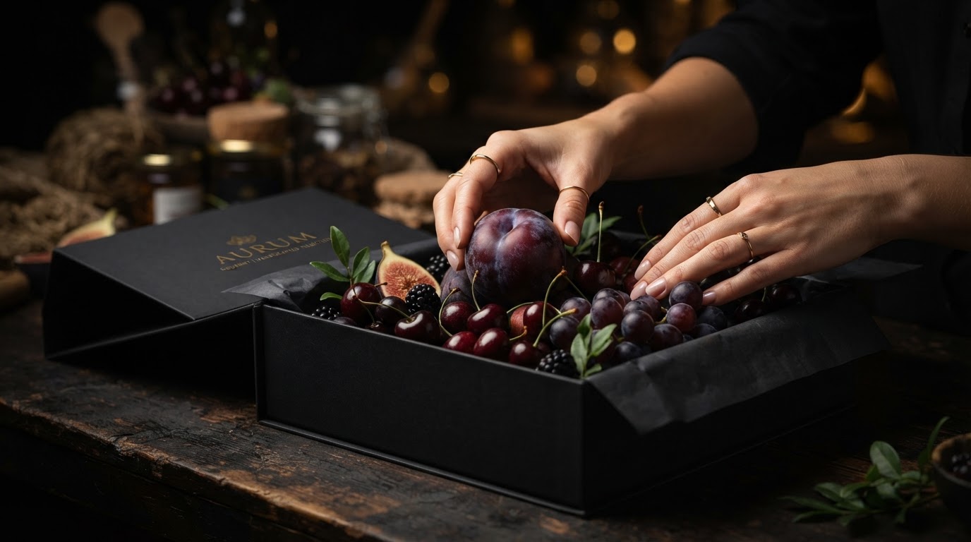 Selección y empaque de frutas premium