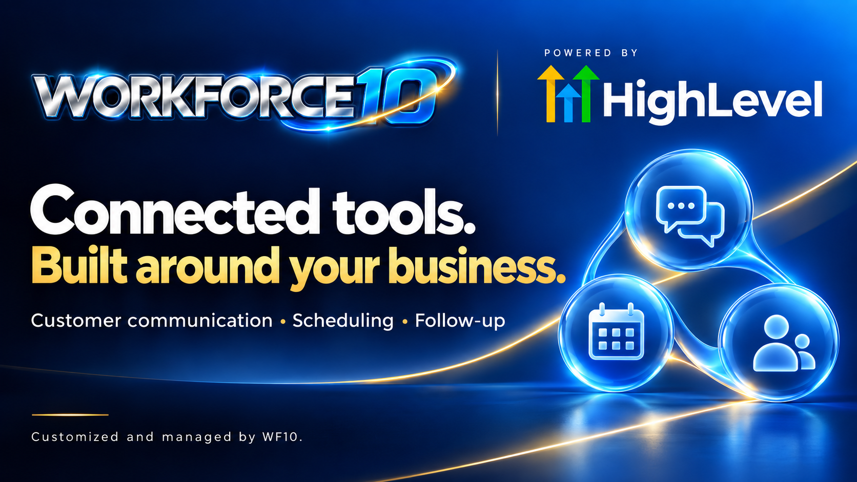 Connected tools. Built around your business.