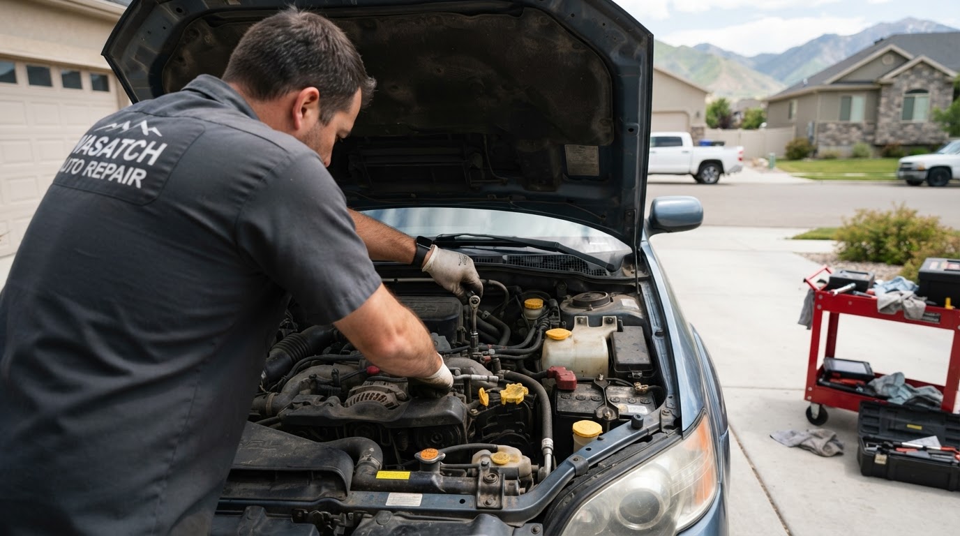 Mobile Brake Repair service for vehicles in Herriman, Utah