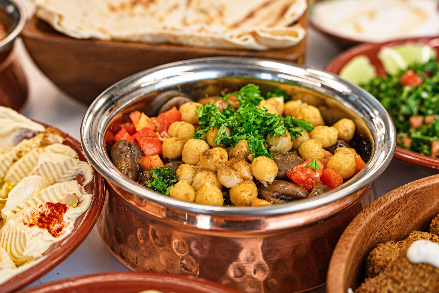 Copper Pot Foul & Chickpea Stew