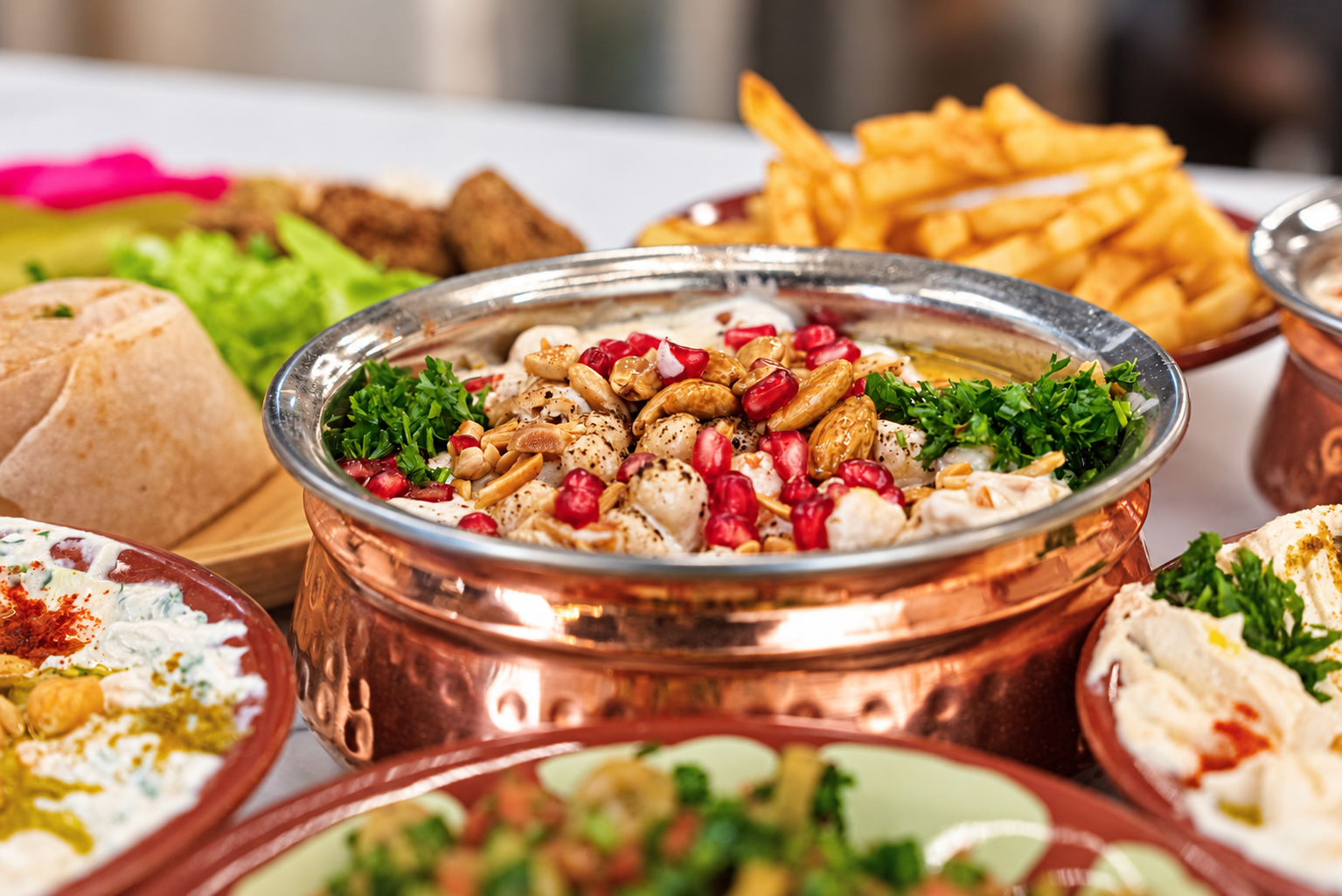 Levantine Fatteh & Pomegranate