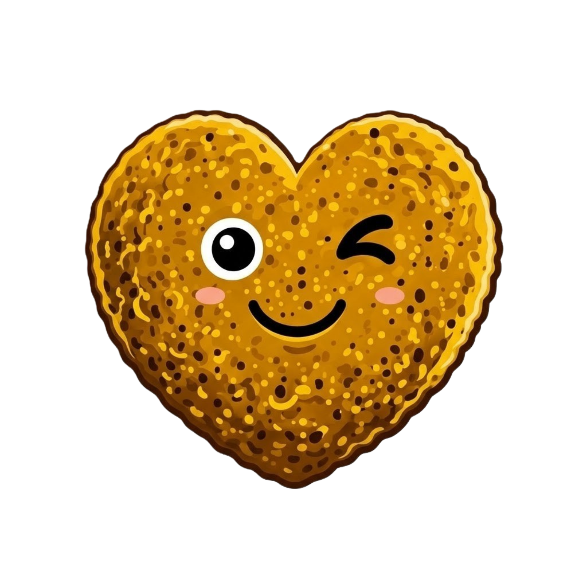KIKI Heart-shaped falafel