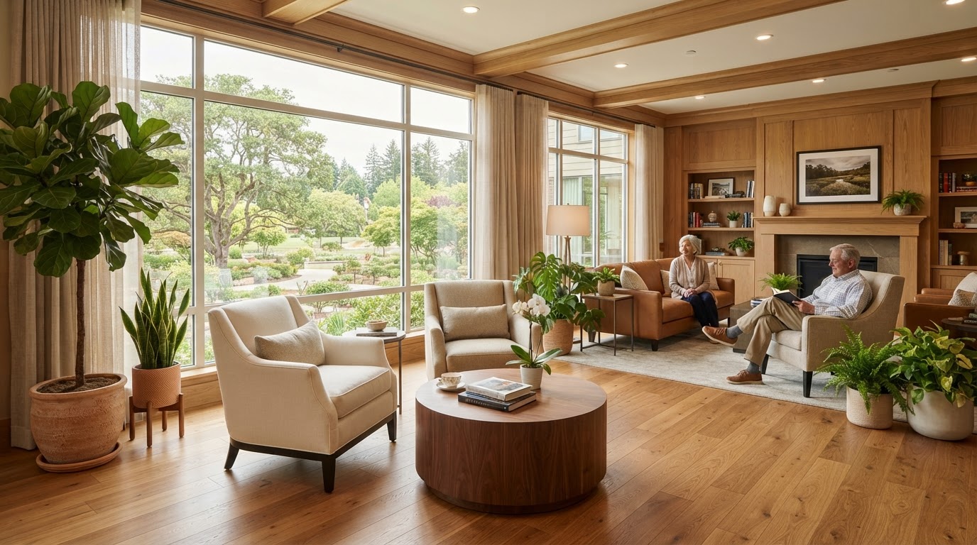 Cozy residential setting