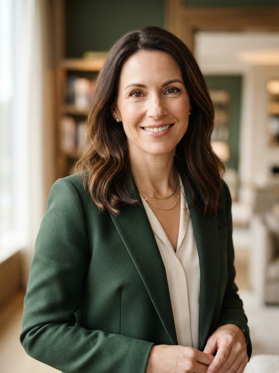 Portrait of Marguerite Hartwell, Events Director.