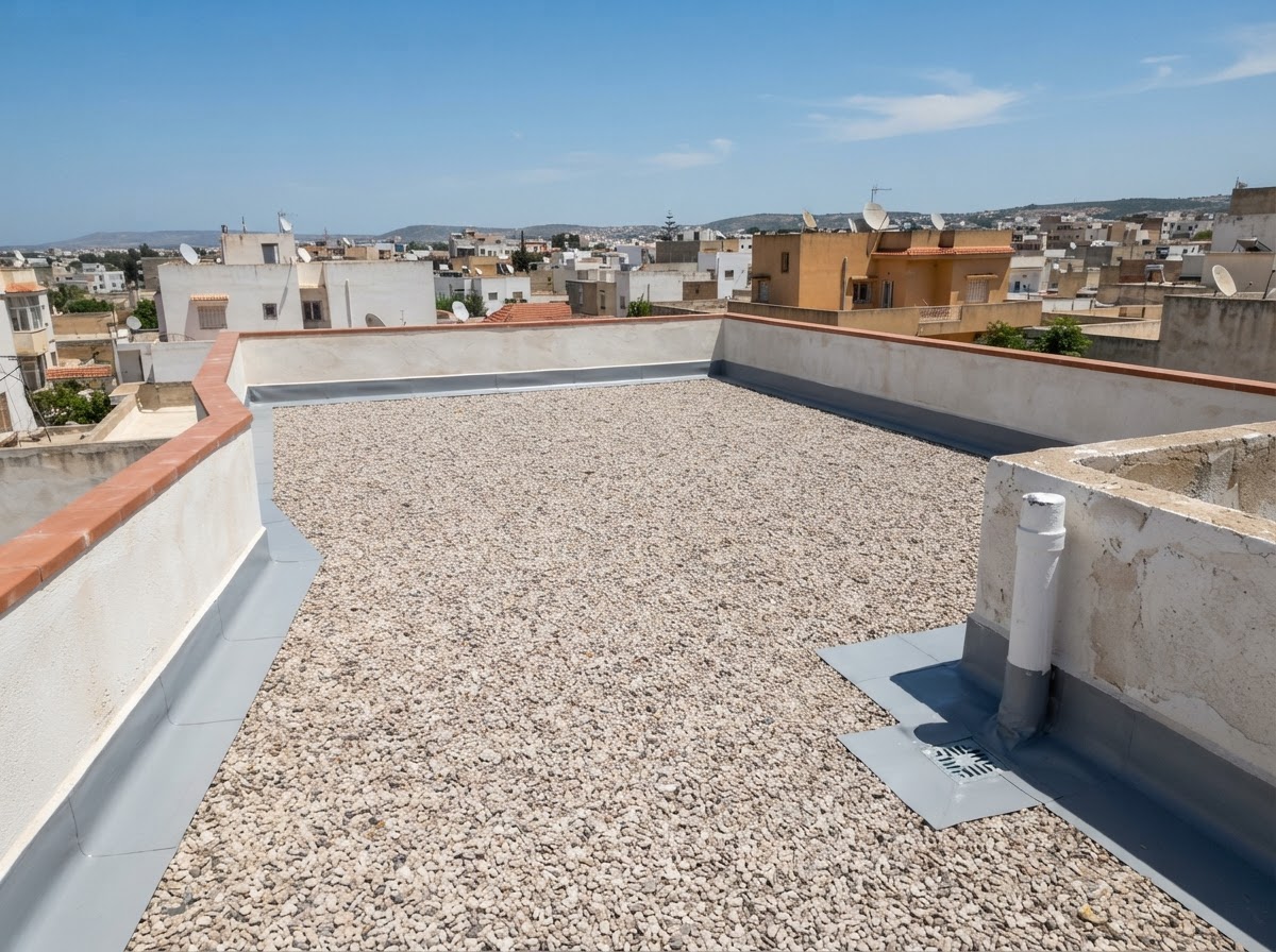 Après — Toiture-terrasse à Manouba