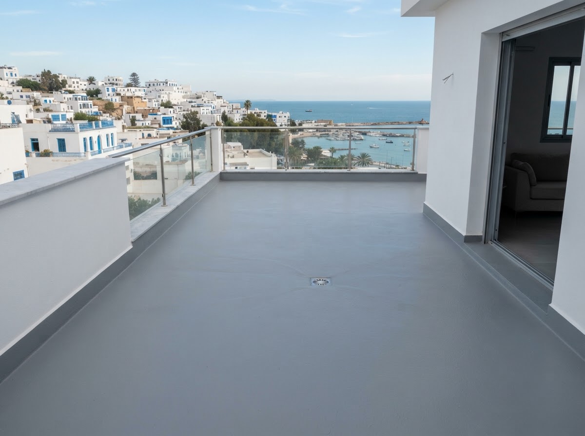Après — Étanchéité liquide à La Marsa