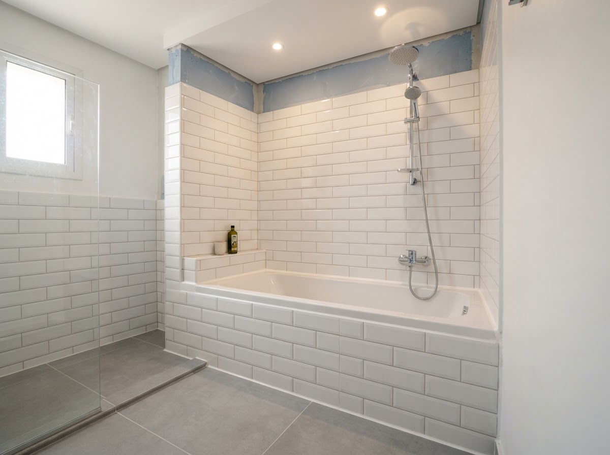 Après — Salle de bain à Tunis