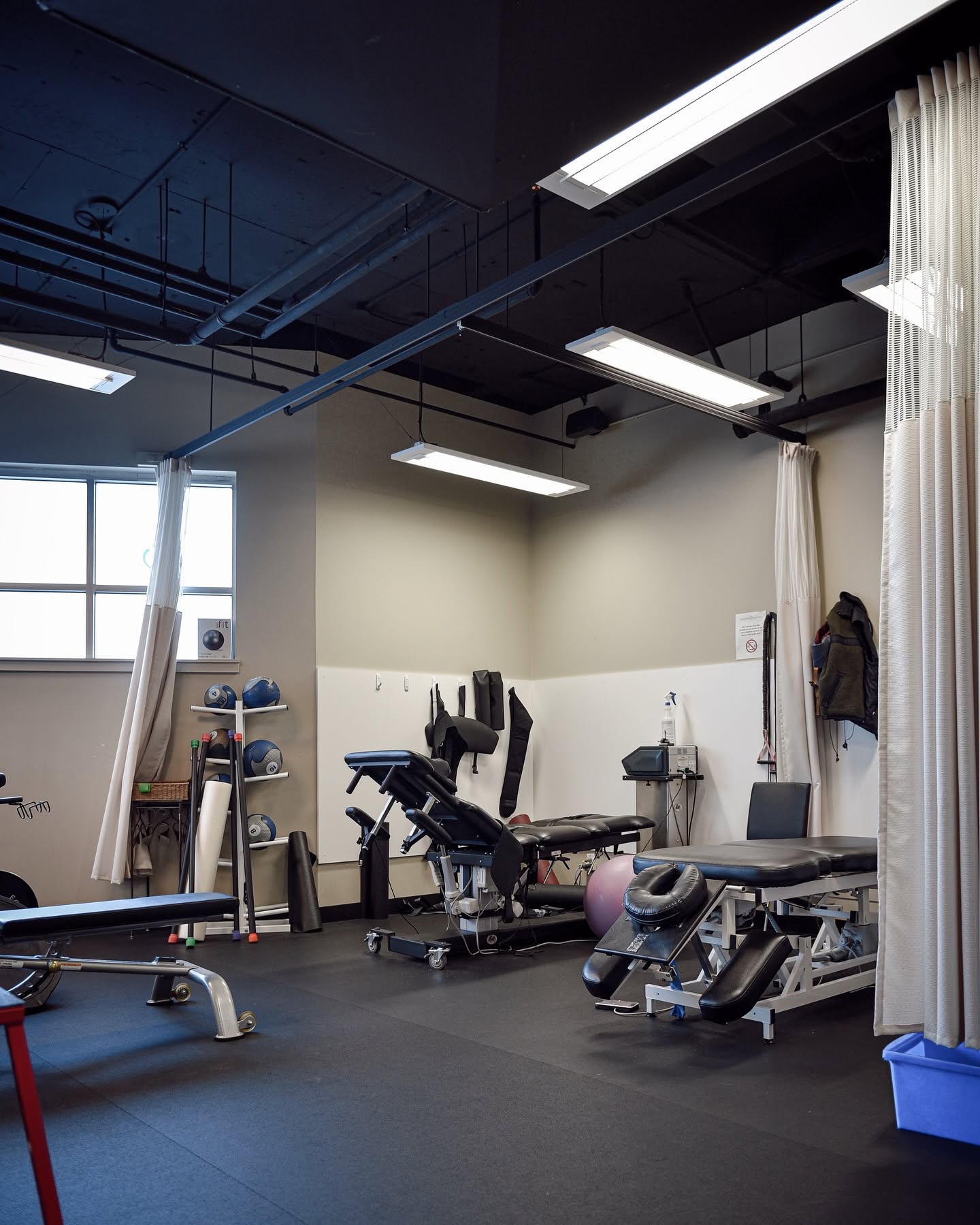 Diversified Health Clinic rehabilitation and treatment area