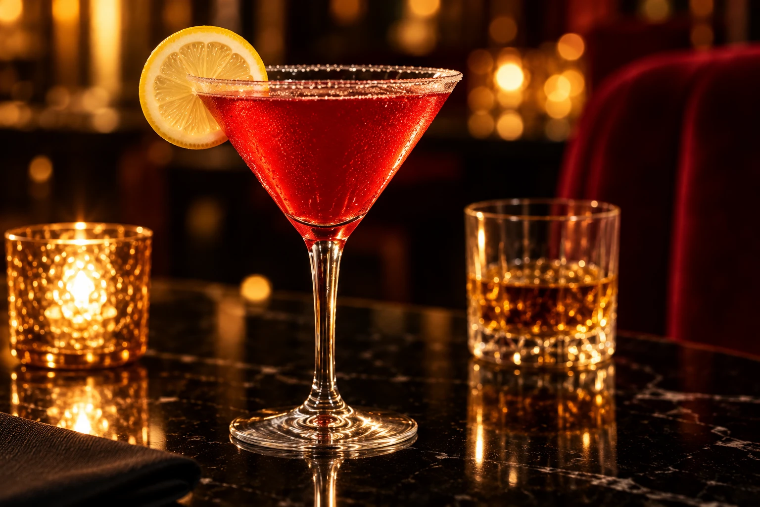 Illustrative cocktails inspired by the venue’s supplied R&B artwork