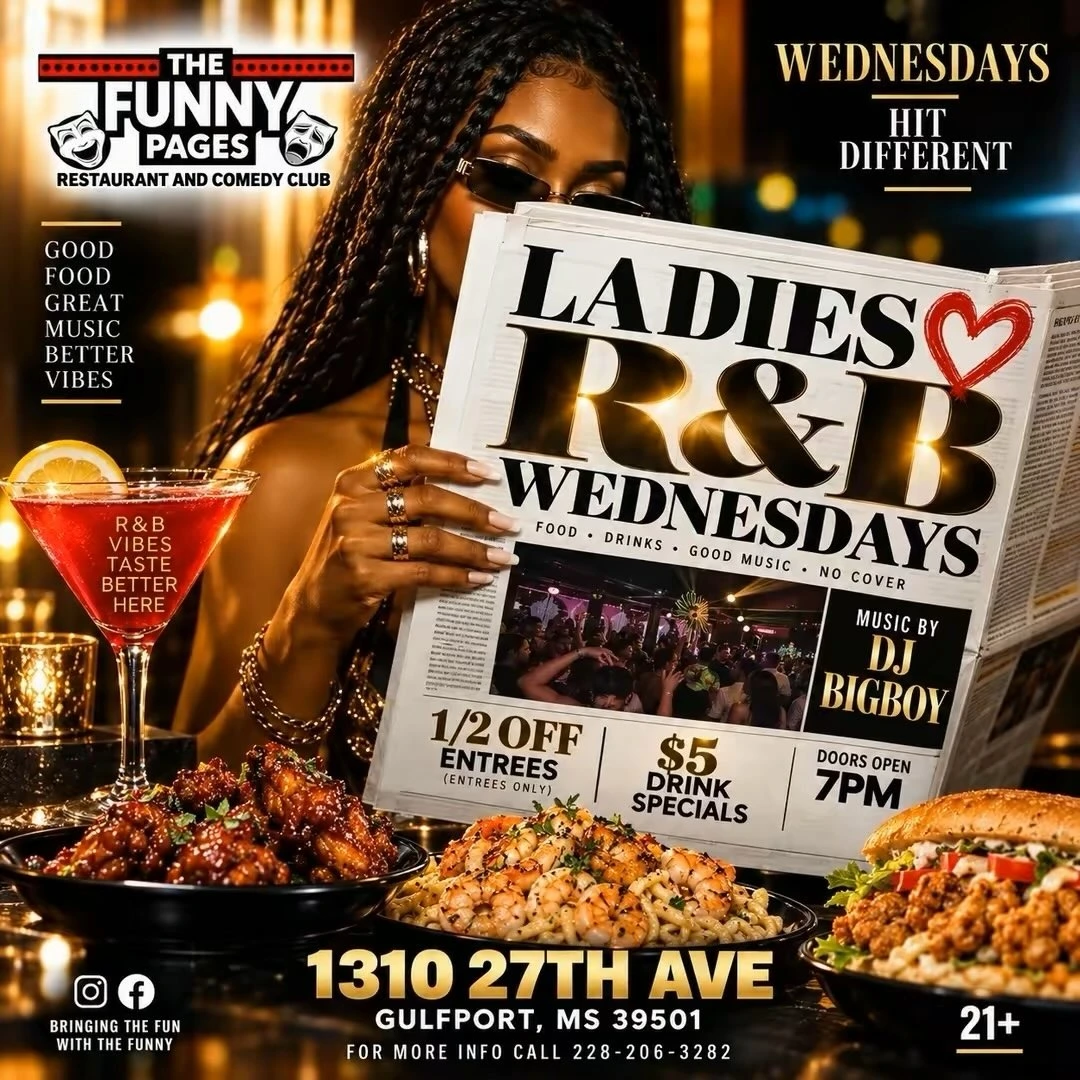 Ladies R&B Night original event artwork