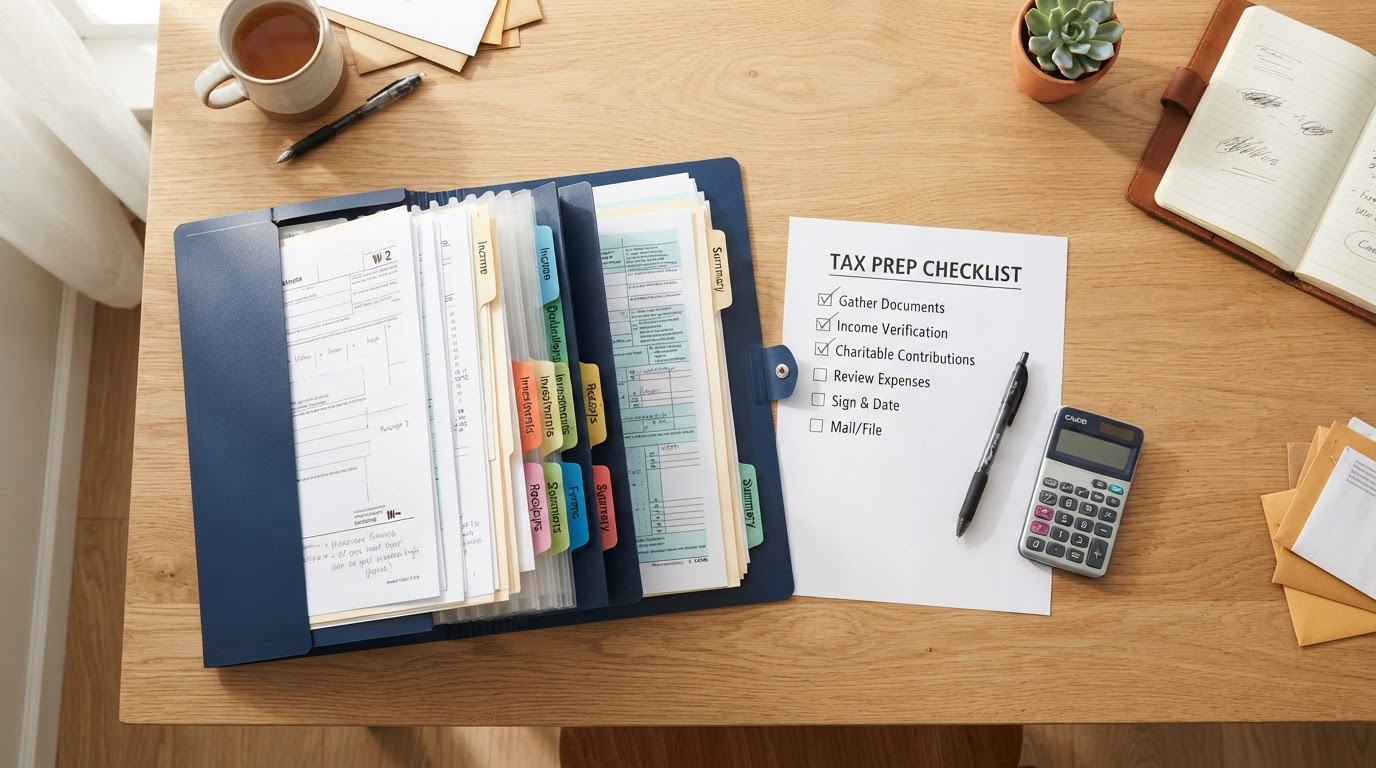 Preparación de documentos: la checklist del contribuyente