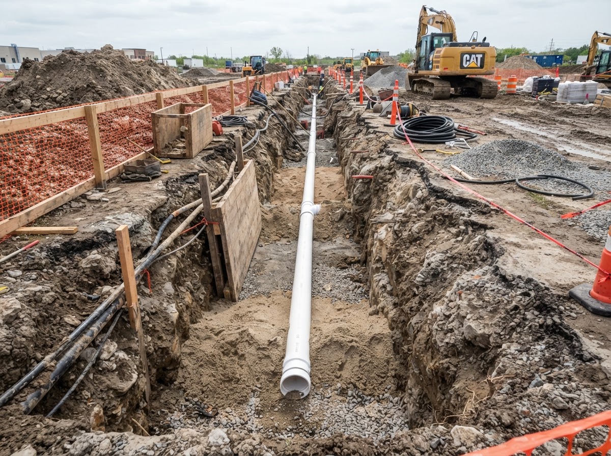 Sewer main replacement