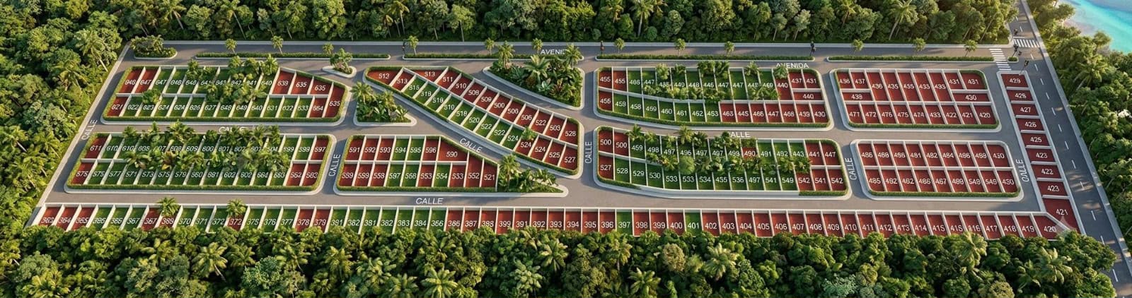 Lotes urbanizados residenciales en Quintana Roo