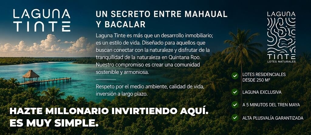 Lotes entre Mahahual y Bacalar, Quintana Roo